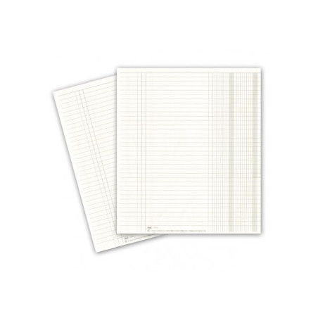 Registro Giornale a 2 colonne 96pg 31x24,5 Cm